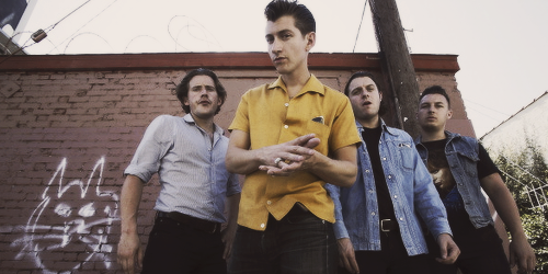 markgatiss:  Arctic Monkeys, photograph by Mel Melcon for The Los Angeles Times 