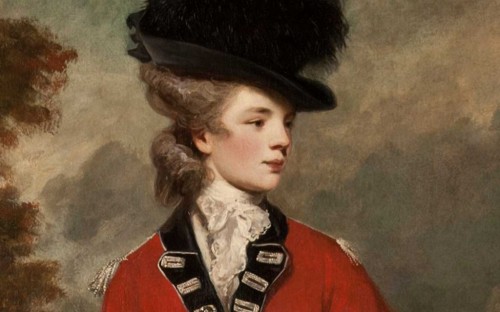 ladyinredcoat: 18th century riding habit. This is female version of British Army uniform, I think. T