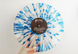 releasethedoves:  infinity on high clear splatter vinyl // 2,500 copies 