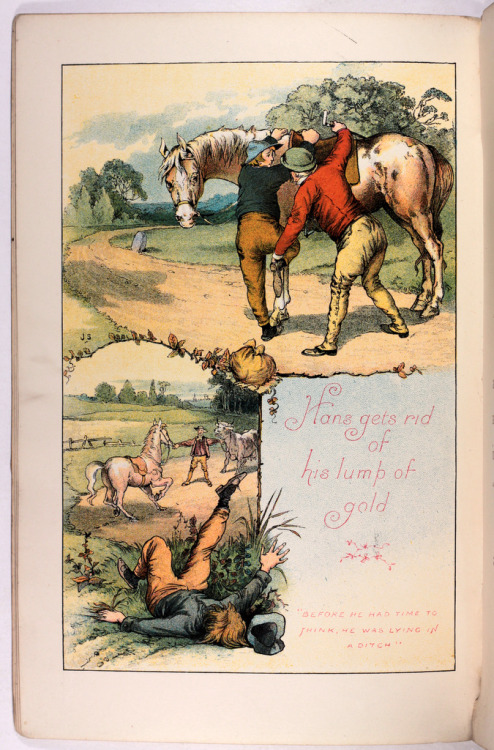 Hans in Luck and other Fairy Stories [Grimm & others]T Nelson and Sons 1892 Attractive colour il