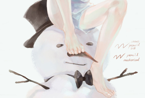 13, Dec. 2015  Daily drawing + Brush testPencil brushes and charcoal brushes are downloaded via