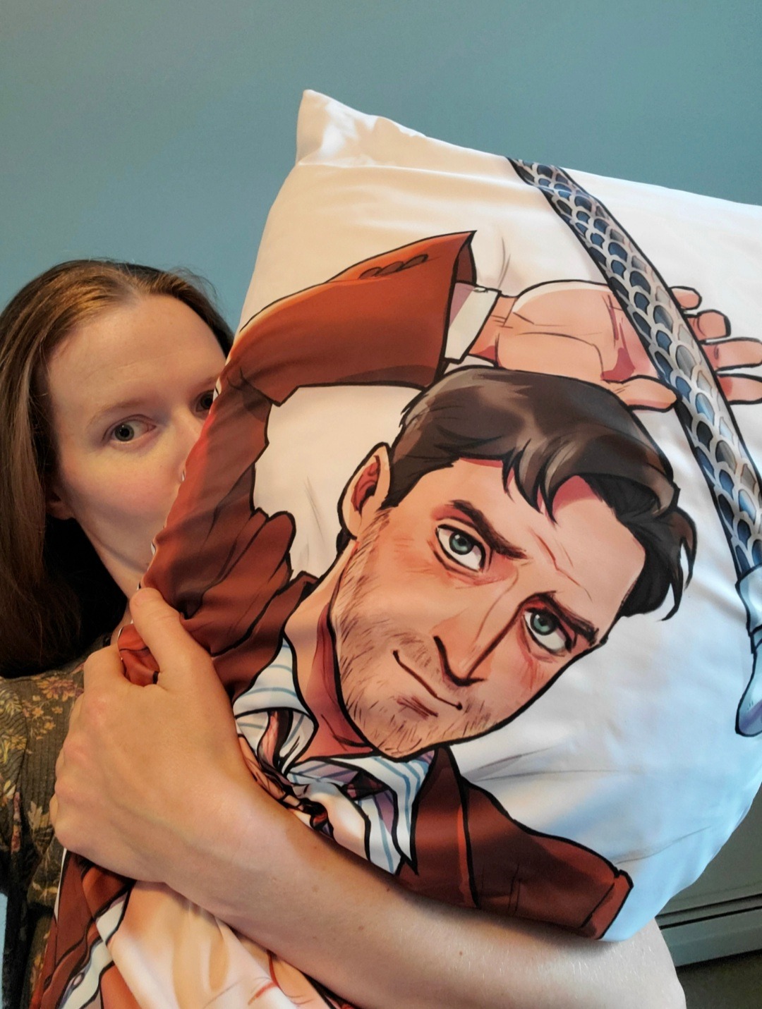 Castiel top body pillow
