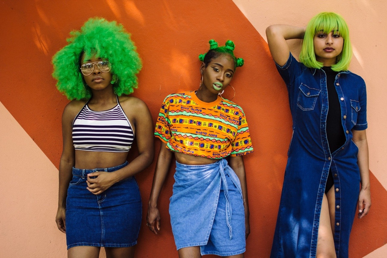 blackrebelz:  blackhaiirstyles:  Dope black girls @getsomegreens get some melanin
