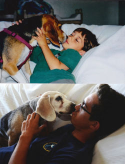 awwww-cute:  16 years difference (Source: http://ift.tt/1g243bE)