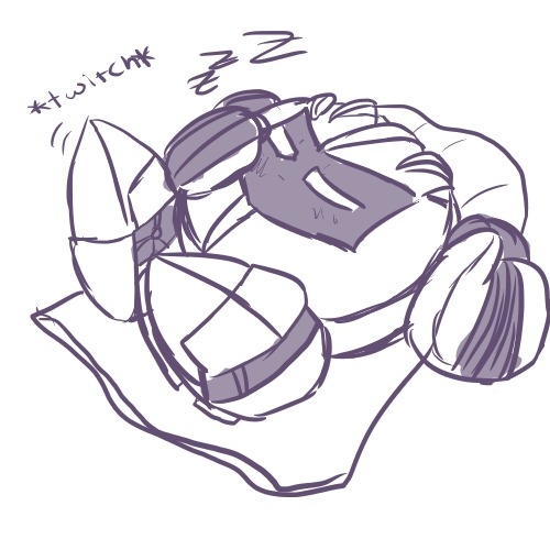 velvety-vixen:  sleep well little nerf bat u have a big fight ahead of u
