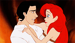 princes-jasmine:  favorite duos (of all time and kind): ariel &amp; eric, the