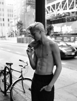 l-homme-que-je-suis: Lucky Blue Smith Photographed by Chad + Paul and Styled by Claudia De Meis for Rollacoaster Magazine