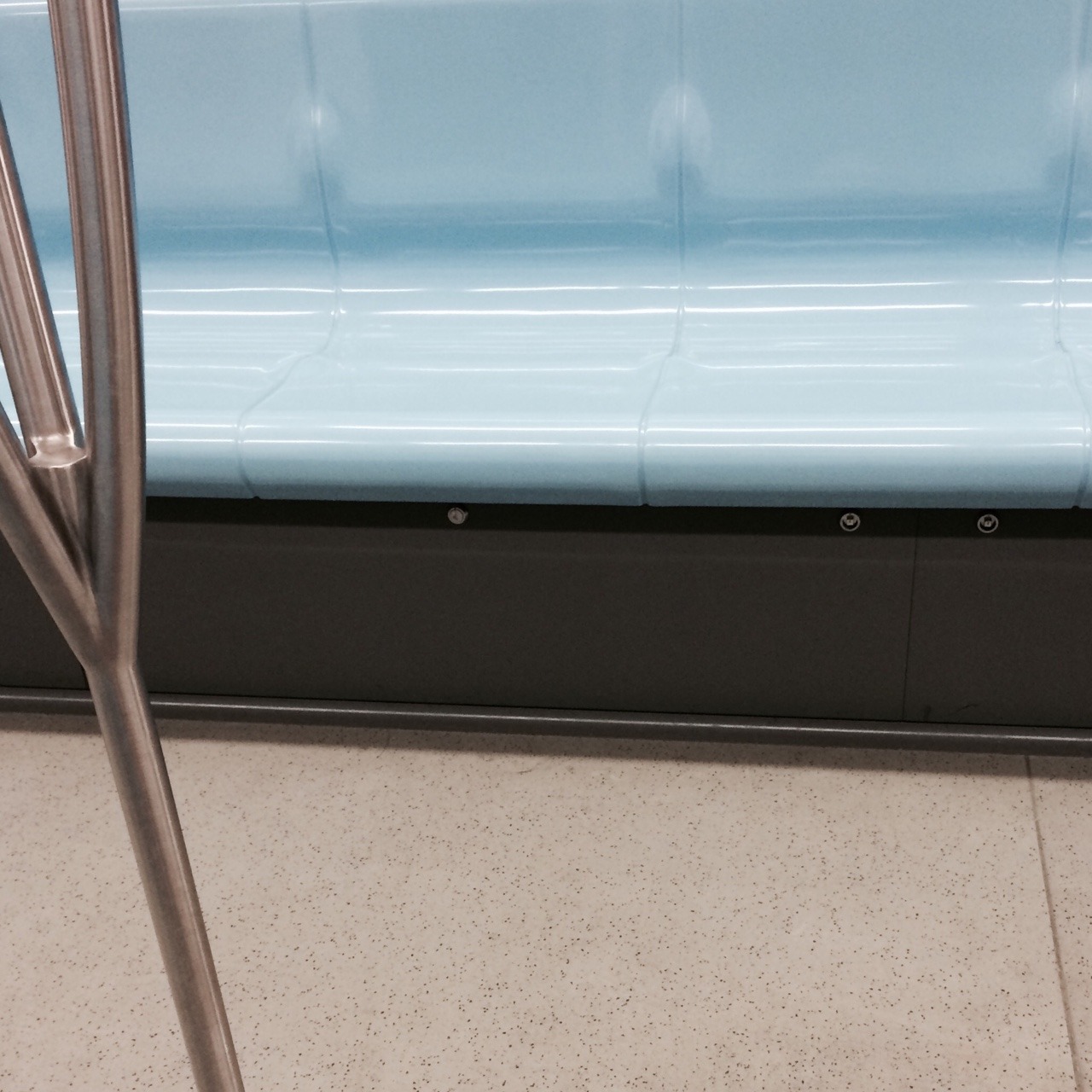 inertjpg:  took a cute train on the way home hehe 