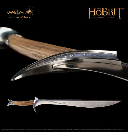 art-of-swords: The Making Of Orcrist The most iconic prop in The Hobbit: An Unexpected Journey is ar