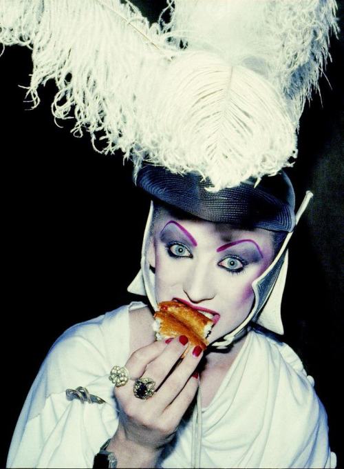 Boy George is hungry