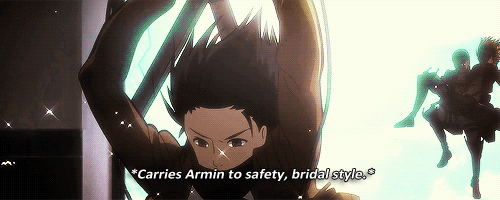 snkgifs:  ↳ The 104th Armin Protection Squad 