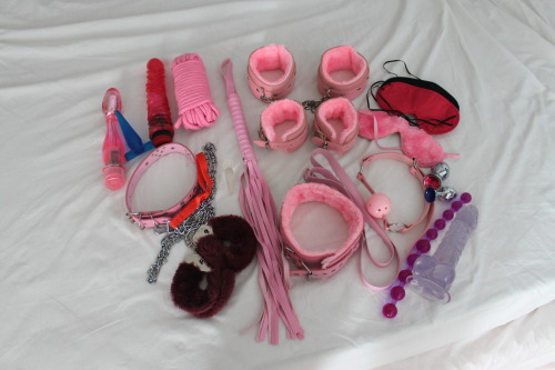 couple-intimacy:  All of our toys :D