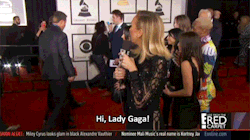 tri-plex:  bricesander: Lady Gaga completely ignoring Giuliana Rancic. For all those times she bashed her on fashion police.  