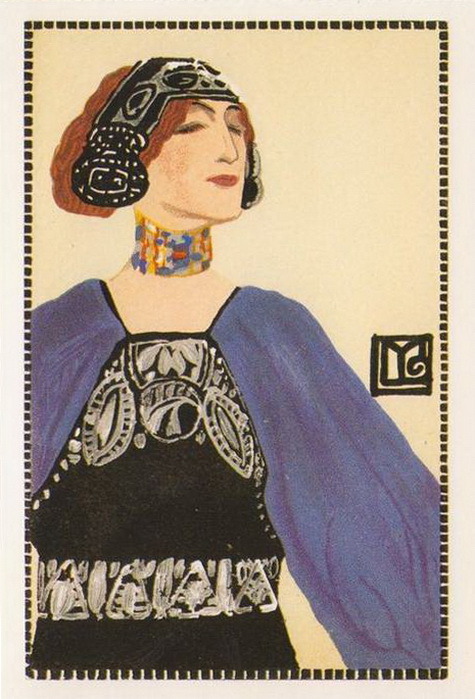 Fashion illustrations by Maria Likarz-Strauss (1893-1971)