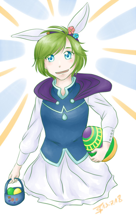 Sup it&rsquo;s actually an easter Nino not halloween heeeh