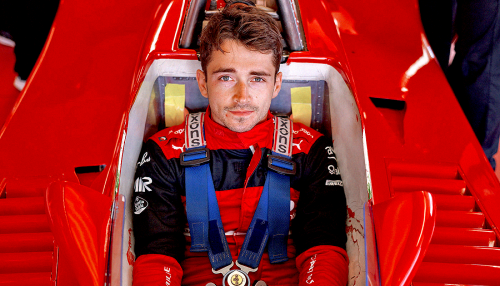 CHARLES: REMEMBERING GILLESAt Fiorano, Leclerc enjoys driving the 312 T4 that belonged to the unforg