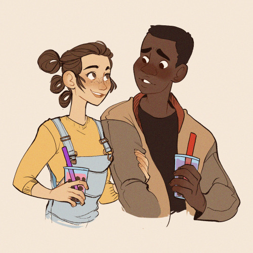 pembroke:boba date!!commissions | patreon | twitter | tictail