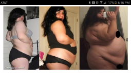 omgdotti:From chunky to one big fat bellied wife X