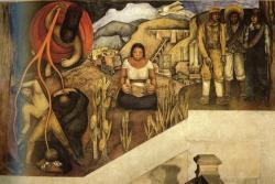 artist-rivera: The Mechanization ofThe Country, Diego Rivera Medium: frescohttps://www.wikiart.org/en/diego-rivera/the-mechanization-ofthe-country-1926 