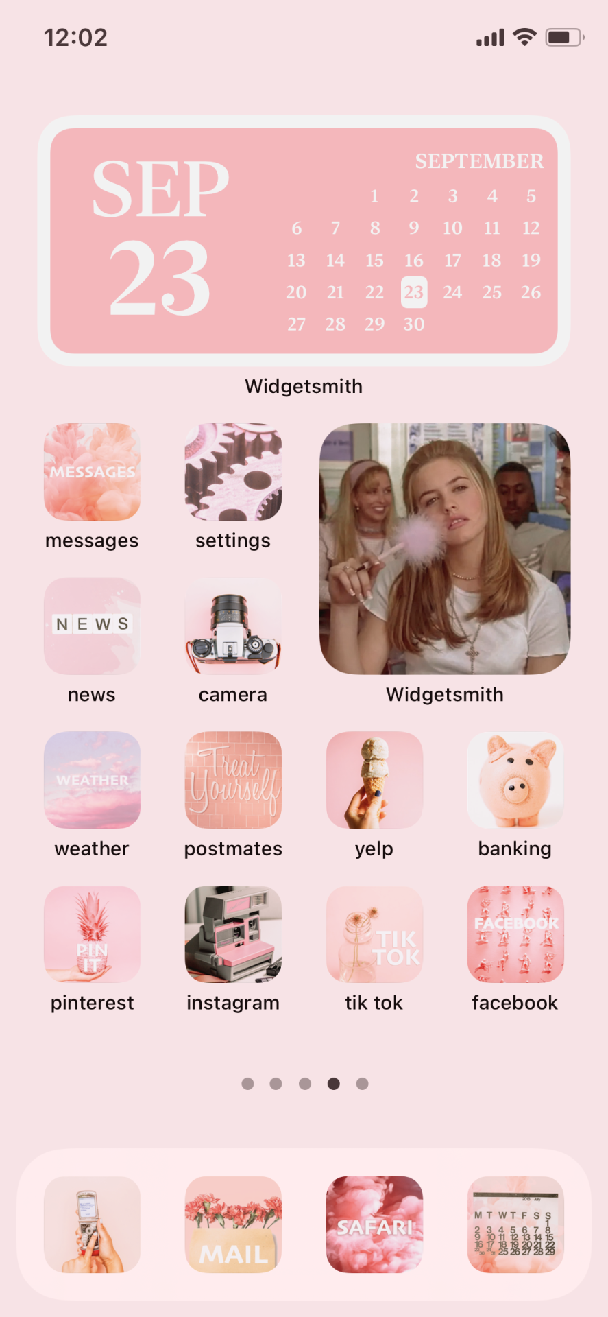 Whatabouthayley Pink Aesthetic App Icons For Ios 14 Home Screen On