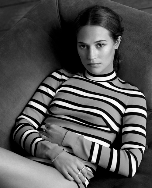 joewright: Alicia Vikander by Thomas Whiteside for Marie Claire USA, April 2018