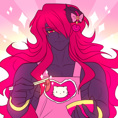 Dumb doodles. :^) 1. Vine collects halos and makes accessories out of them2. Kawaii Asmodeus3. Adrie