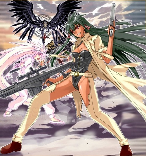 otakelley:  31 Day Negima Challenge, Day 4: “Favorite female side character”. “Commander” Mana Tatsumiya, because she’s SUCH. A. BADASS. Shall I count the ways? -She took down dozens of yokai at once in Kyoto, saving the main characters’ asses