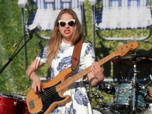 amyinthebelljar:Este Haim of Haim at St Jerome’s Laneway Festival in Adelaide, 7th Feb 2014