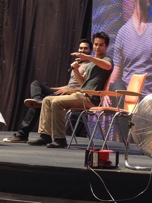 Dylan O'Brien And Tyler Hoechlin At Alpha Con (xxxx)