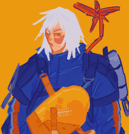 Obligatory Raiden/sunny X Death Stranding Fanart Cuz I Started Playing Death Stranding