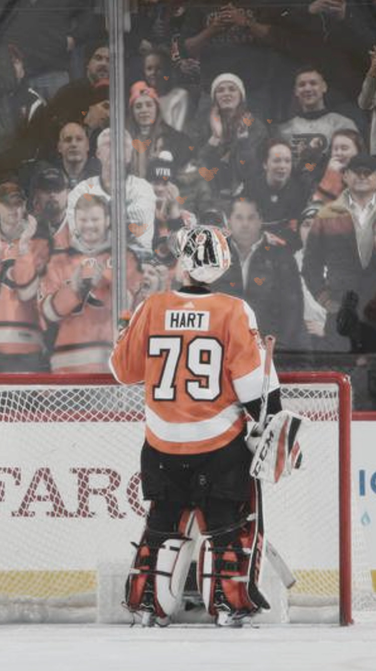 Where Hockey Meets Art — wallpapers • carter hart + glitch (various