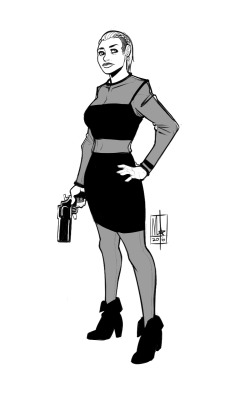 bigmsaxon:/tg/ request for a futuristic executive lady.