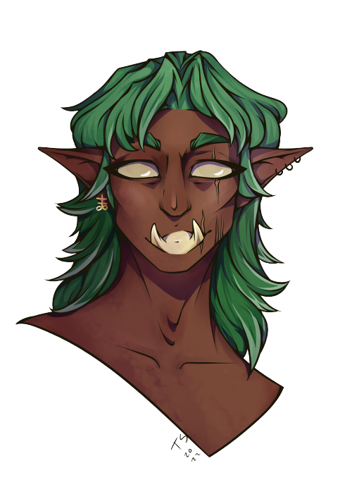 I Got A Chance To Draw My Friend's DnD Character!