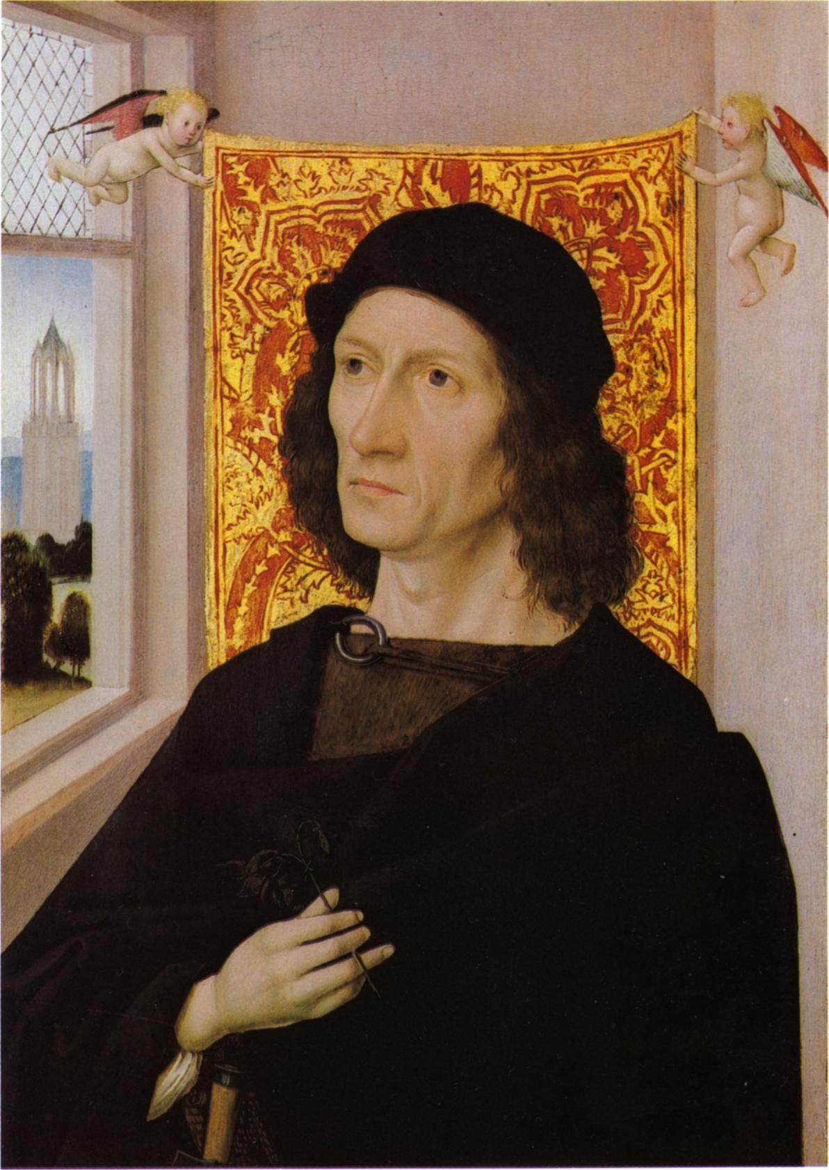 history-of-fashion:  ab. 1480-1485 Master of the Saint Bartholomew Altarpiece - Portrait