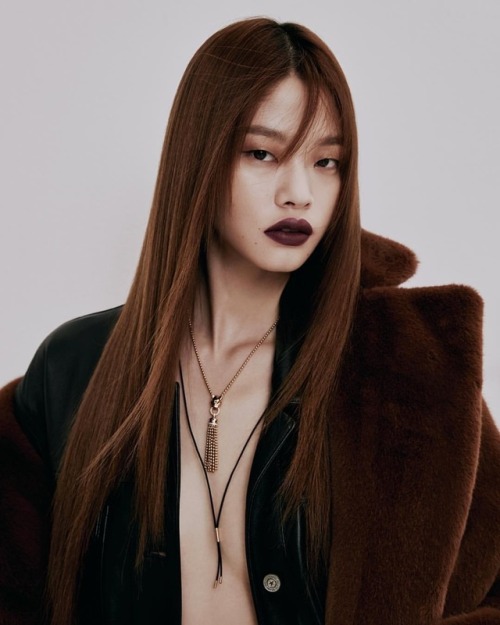 modelsof-color:Kim Ahyun by Ahn Jooyoung for Harper’s Bazaar Korea Magazine - Nov 2018