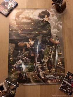 Also arrived today: the Eren + Levi bonus