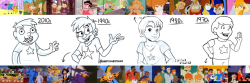 leseanthomas:  Changes in mainstream, TV animation styles in