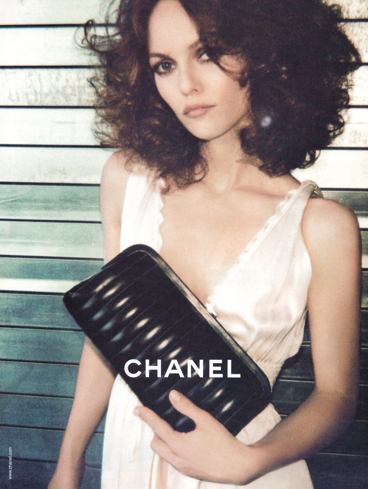 Vanessa Paradis models for Chanel