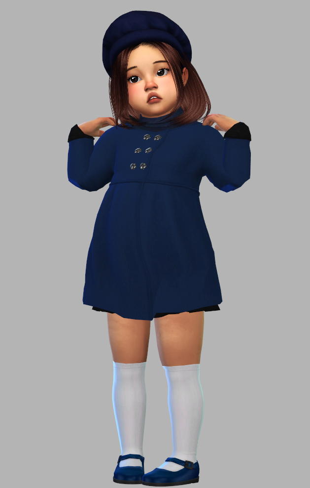 Sims 4 Nexus — Sims4xs Toddler Lookbook Coatearly