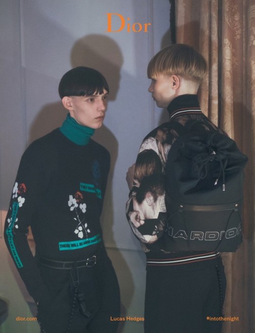 christos:Dylan Roques and Christophe T. Kint by David Sims – Dior Homme A/W 2017 Campaign