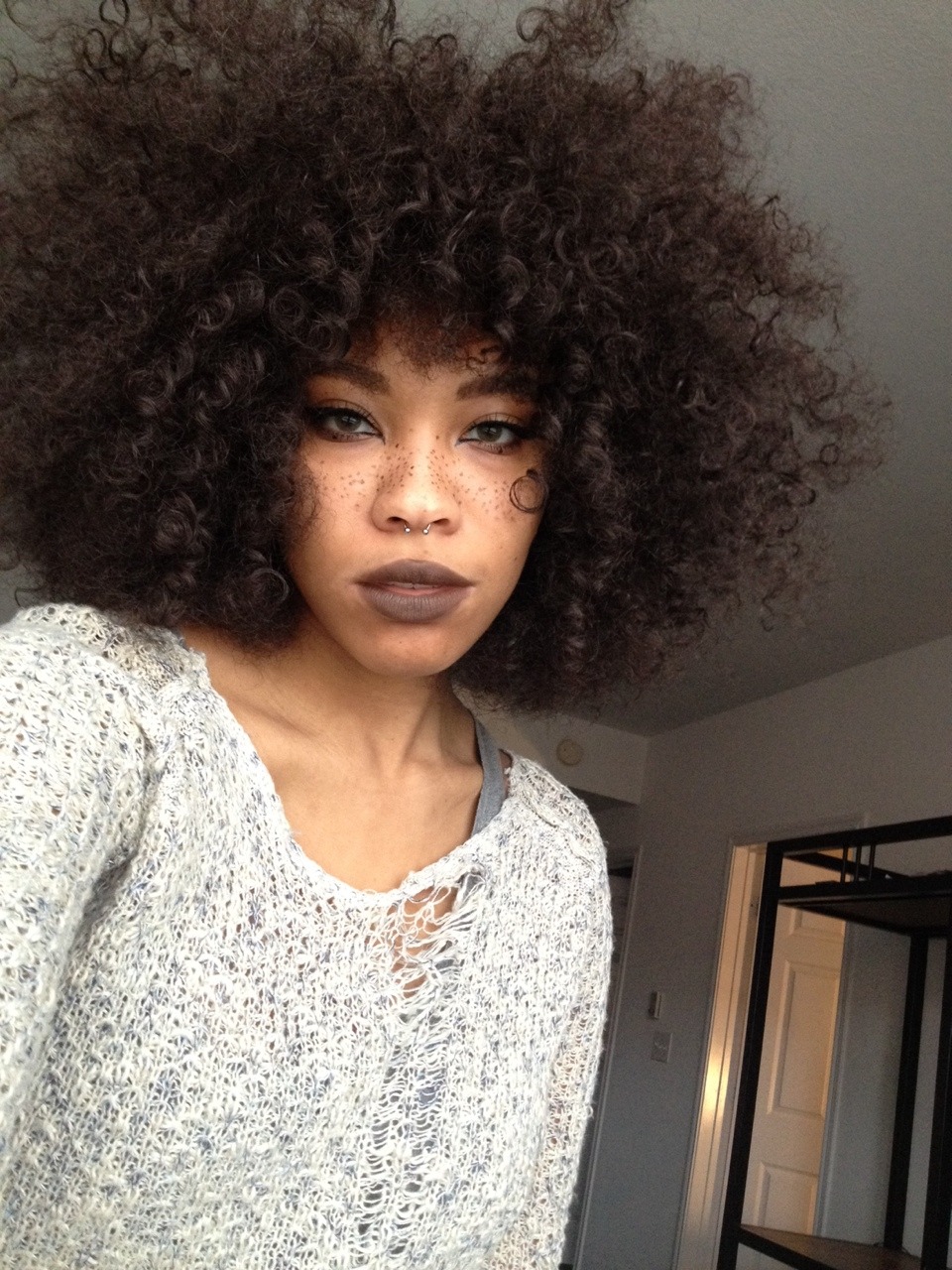 kieraplease:BEWARE OF SELFIES: If you stare at it long enough, you will find something