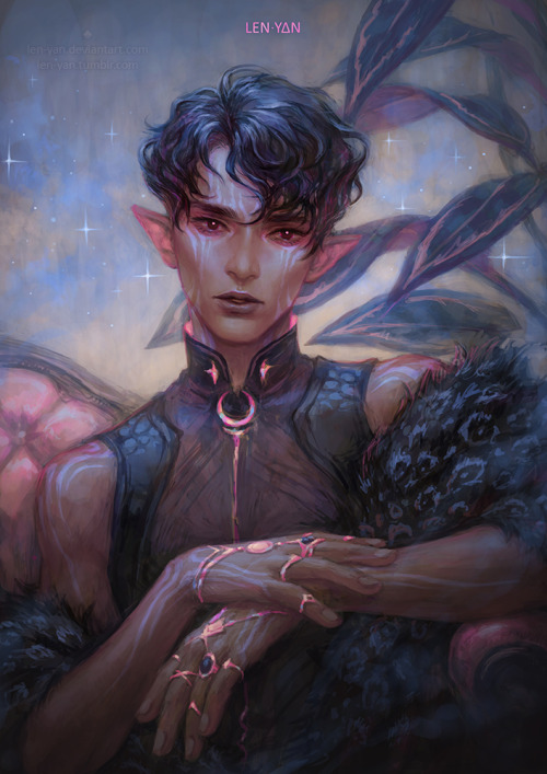 len-yan:audience, personal piece for februaryi wanted to go for a royal feeling and a character that