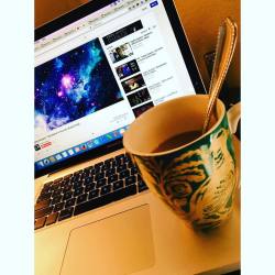 Coffee + @Highlysuspect + Work=💛    #Workfromhome #Work #Coffee #Mcid #Mynameishuman