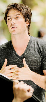  Ian Somerhalder filming “The Climate Reality Project”        