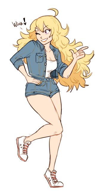 shes hip and with-it