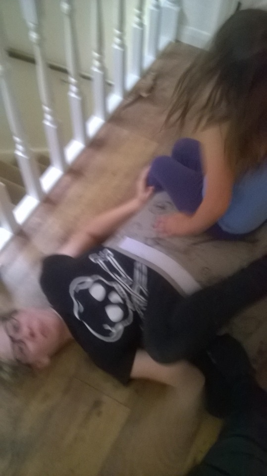 Playing Hide And Seek, My Friend Got Stuck In The Laundry Basket. Haven't Laughed That Had In A Long