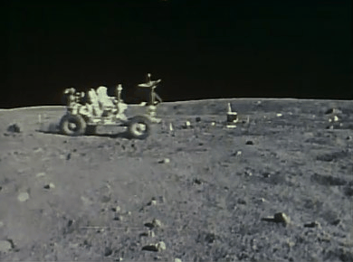 April 21, 1972 – Astronauts John Young and Charlie Duke go on the first spacewalk