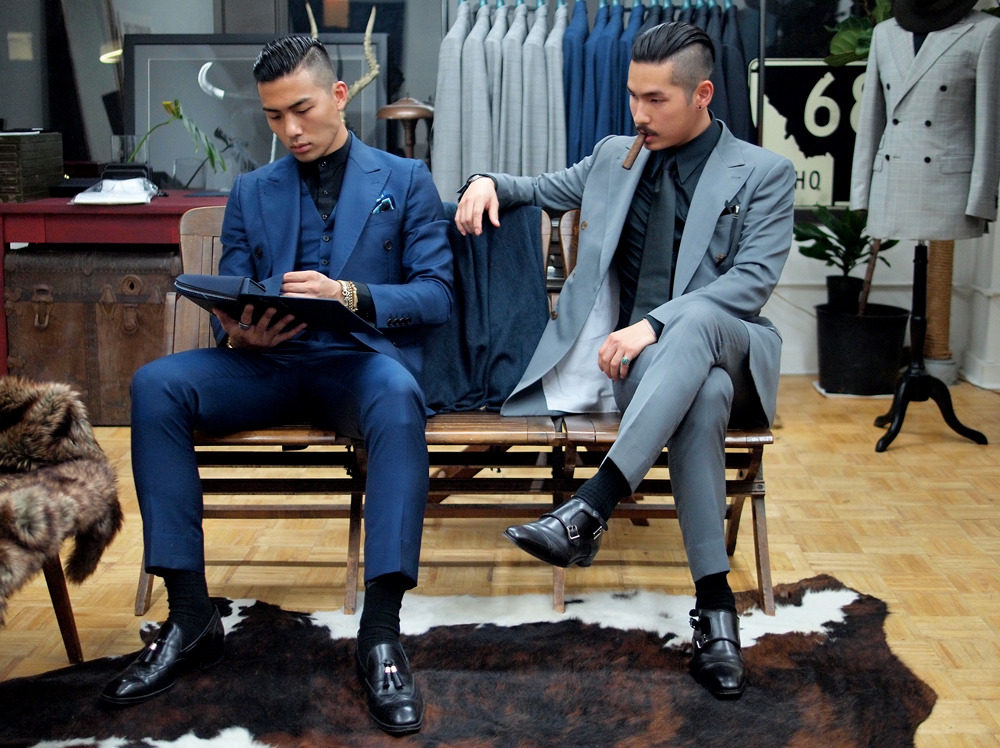 newamsboys:  Kevin Wang (Left) &amp; HVRMINN (Right) 