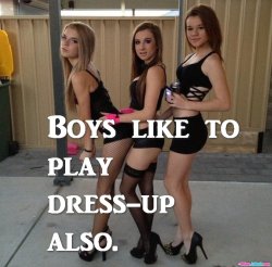 sissydonna:  sissydonna:  Where Boys Will Be Girls  Where Boys Will Be Girls