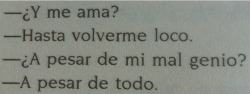 amor-y-nada-mas:Siempre, a pesar de todo. 